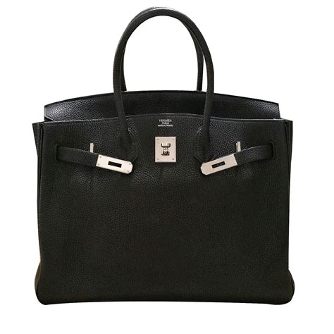 birkin hermes black leather price|Hermes Birkin bag inside.